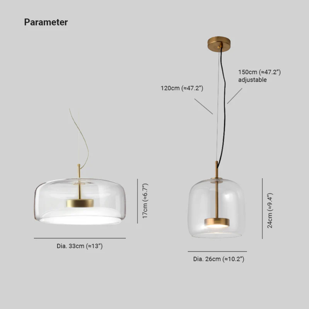 Retro LED-hængelampe - VintageGlow