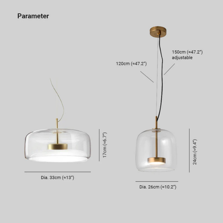 Retro LED-hængelampe - VintageGlow