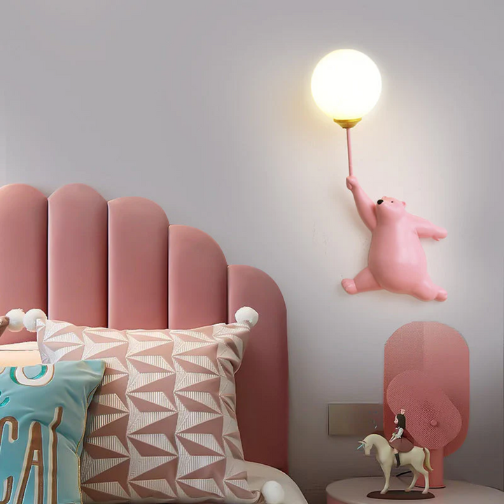 Design Bjørn LED-væglampe - TeddyGlow