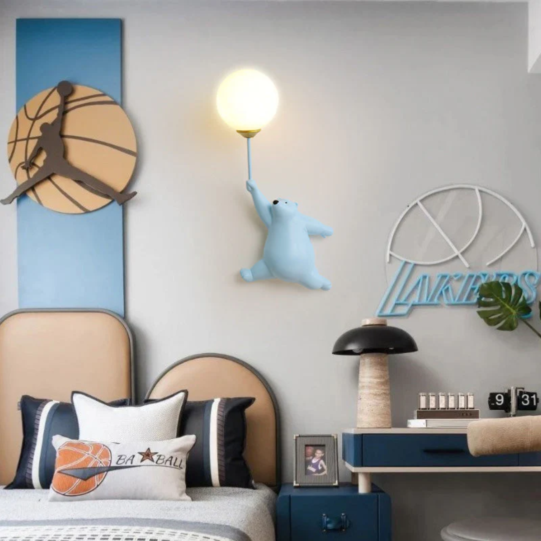 Design Bjørn LED-væglampe - TeddyGlow