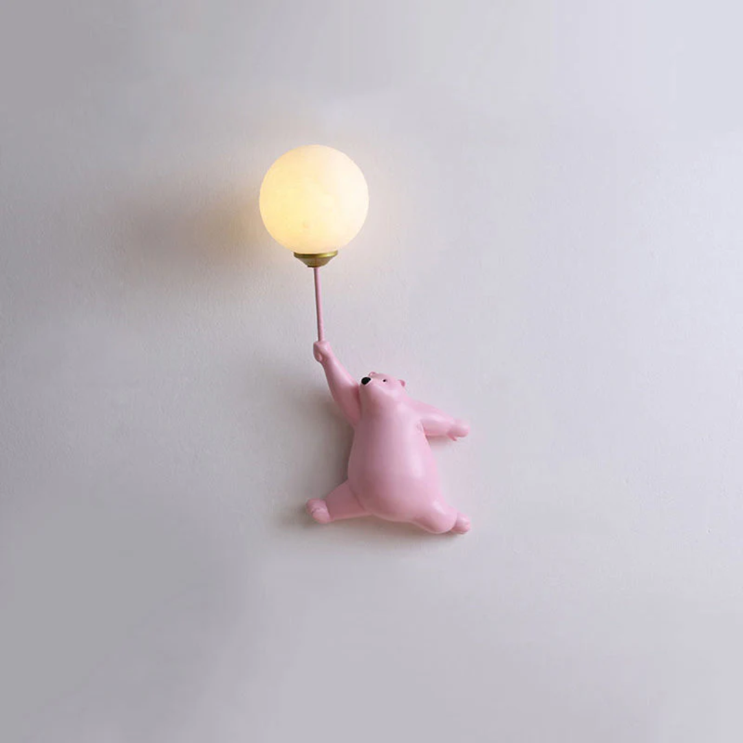Design Bjørn LED-væglampe - TeddyGlow