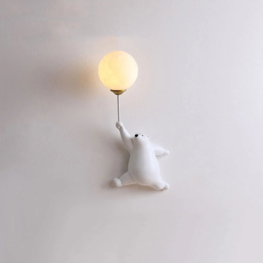 Design Bjørn LED-væglampe - TeddyGlow
