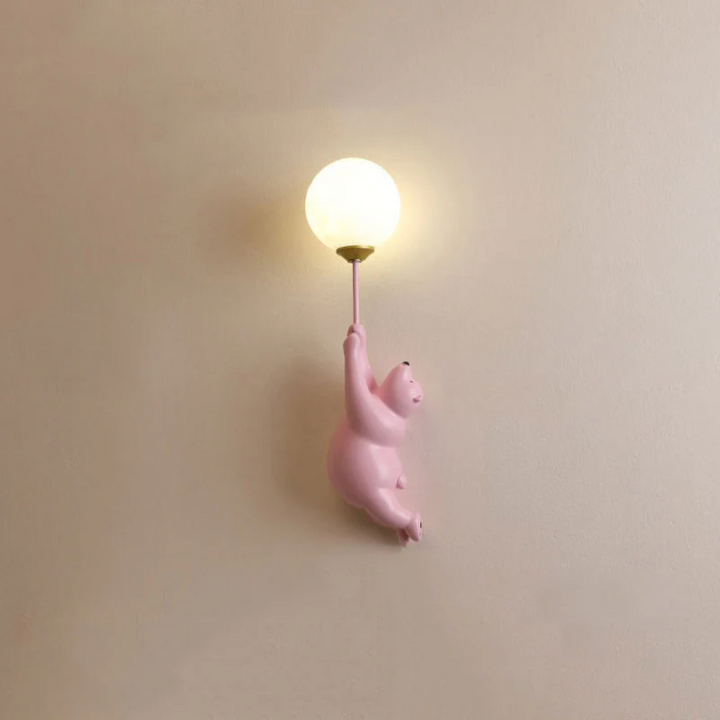 Design Bjørn LED-væglampe - TeddyGlow