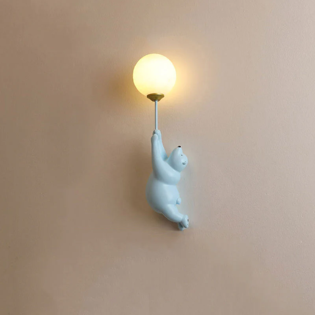 Design Bjørn LED-væglampe - TeddyGlow