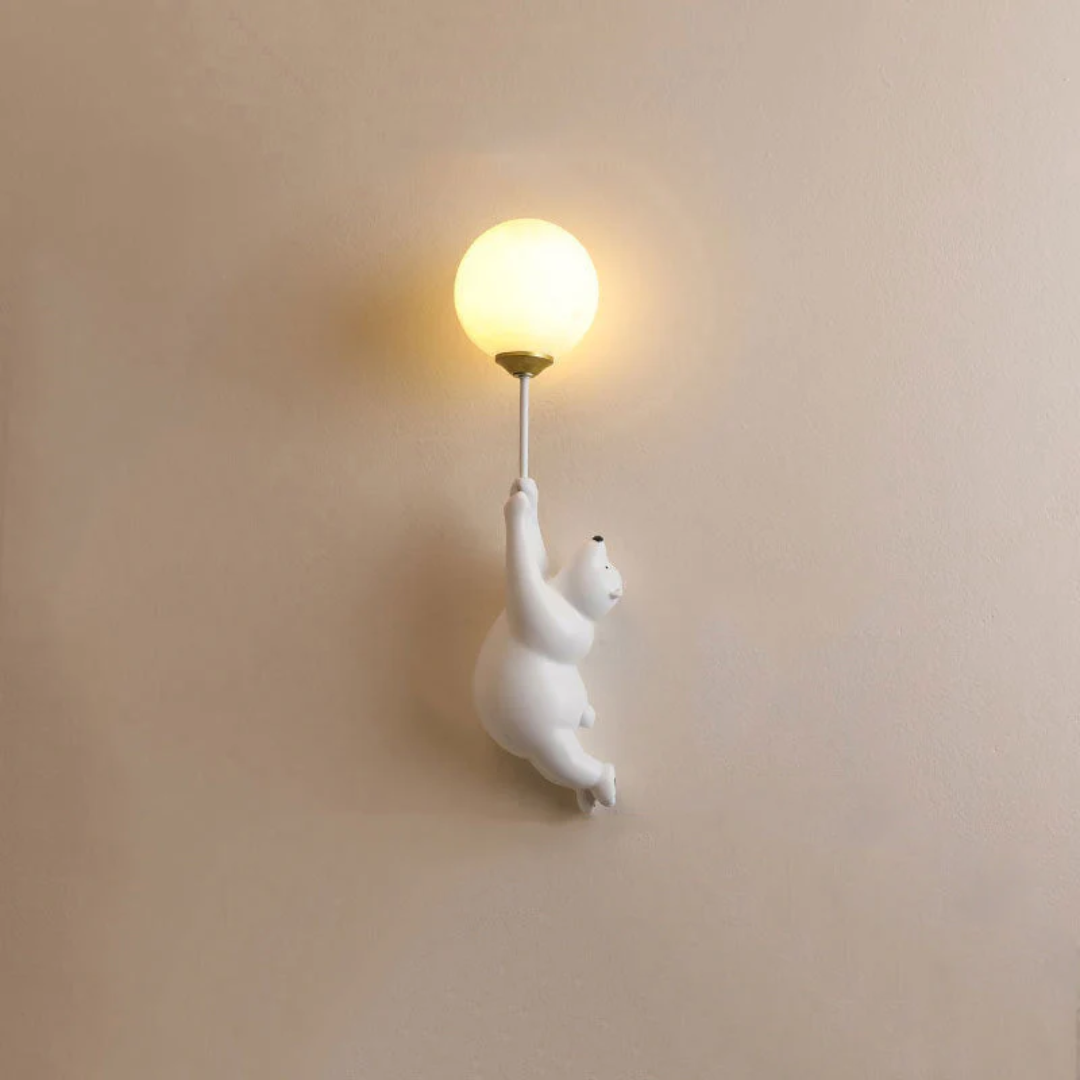 Design Bjørn LED-væglampe - TeddyGlow