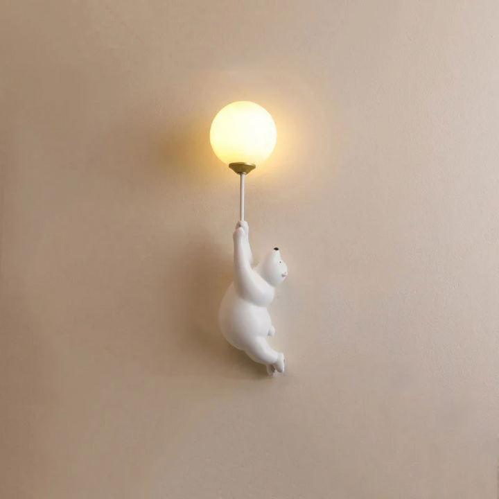 Design Bjørn LED-væglampe - TeddyGlow