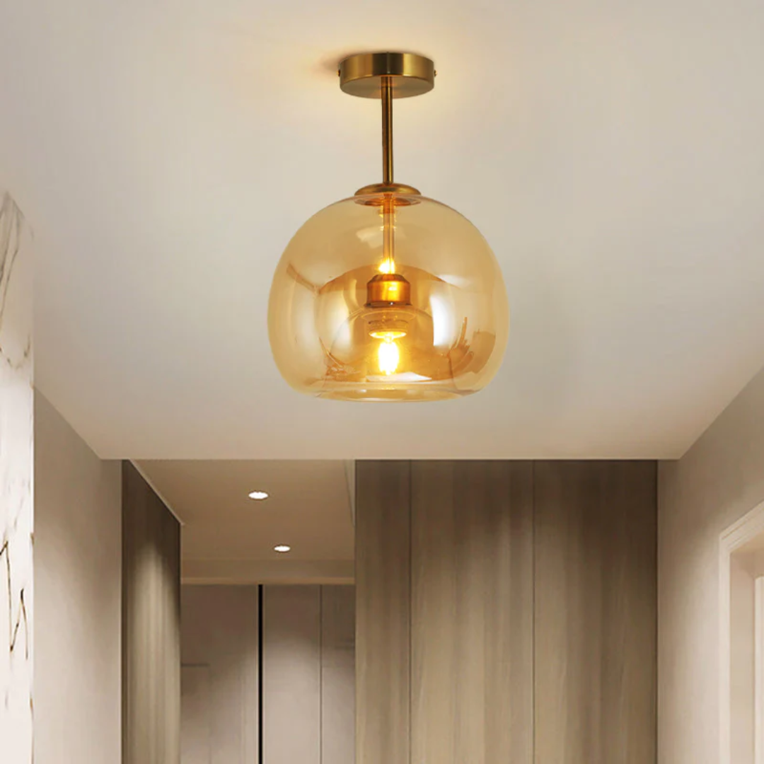 Moderne rund LED-loftlampe - Aurelia