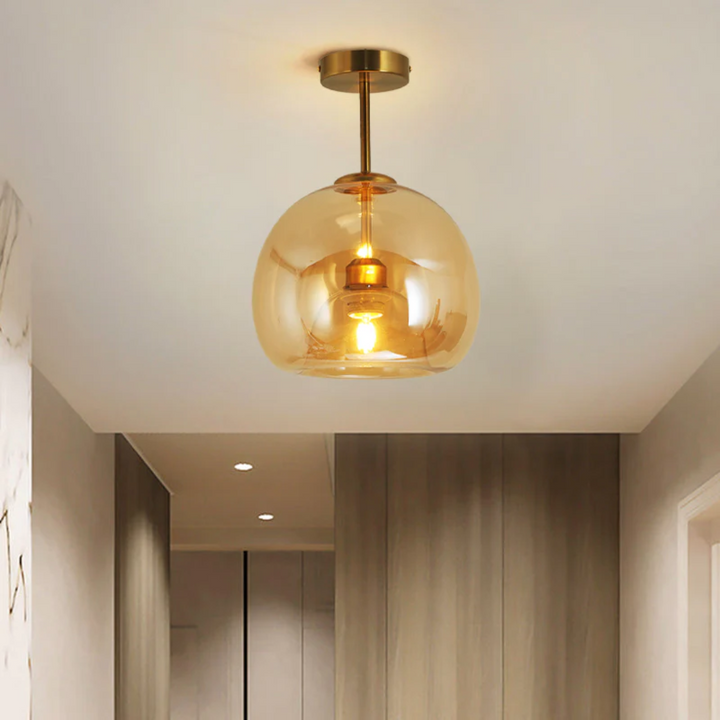 Moderne rund LED-loftlampe - Aurelia