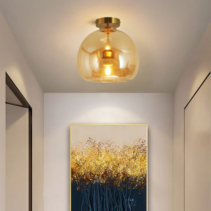Moderne rund LED-loftlampe - Aurelia