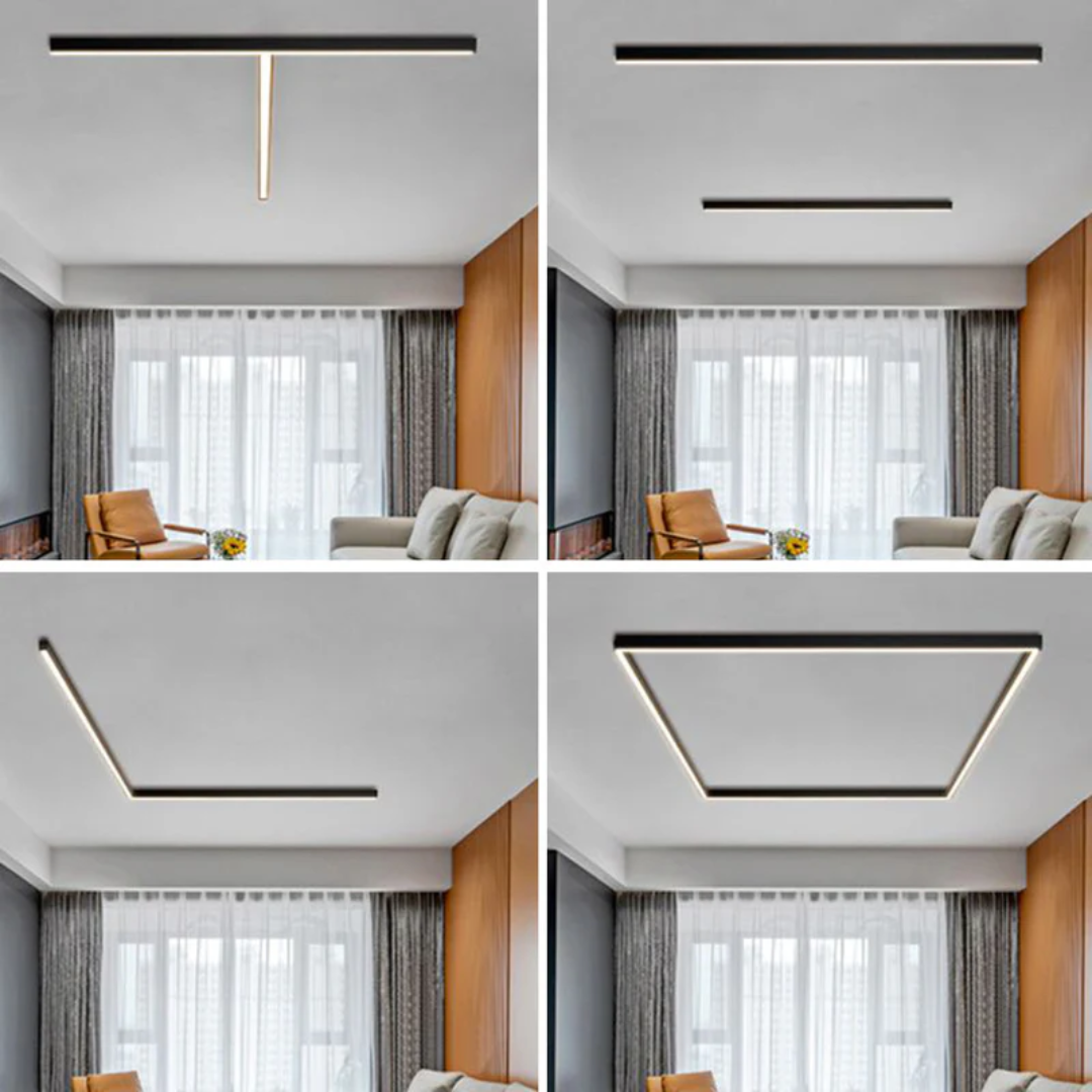 Industriel Lineær LED-loftlampe - Stratum