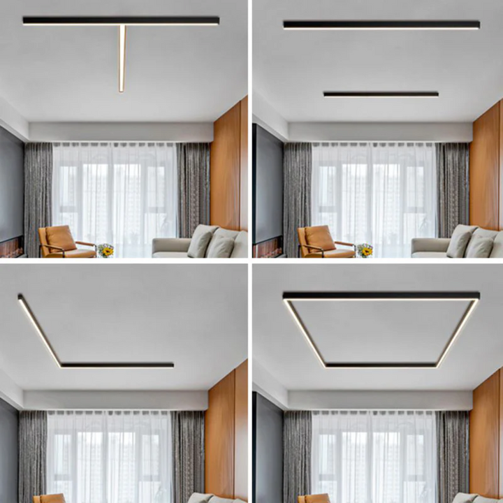 Industriel Lineær LED-loftlampe - Stratum