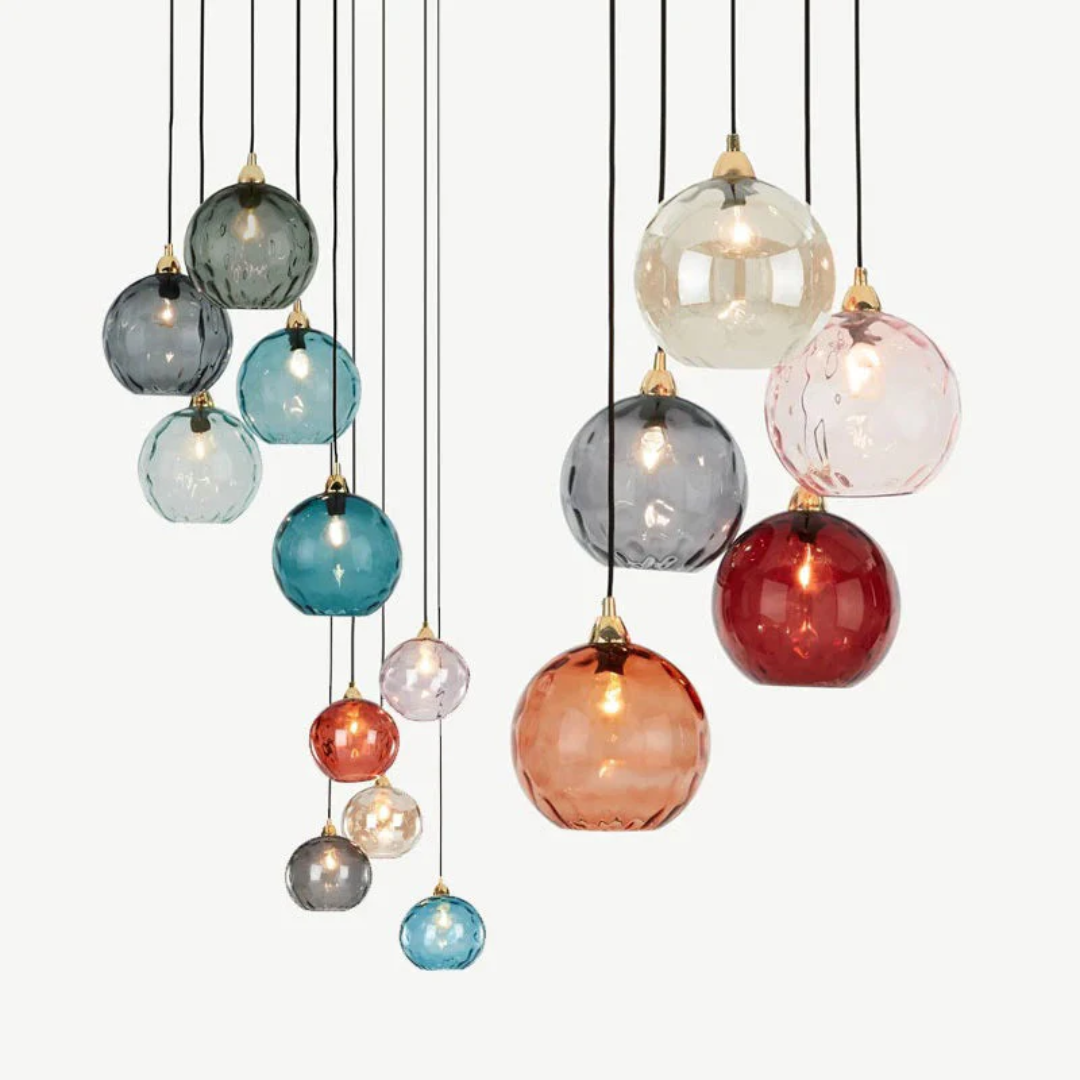 Moderne klyngehængelampe med 3 lamper - Cascade