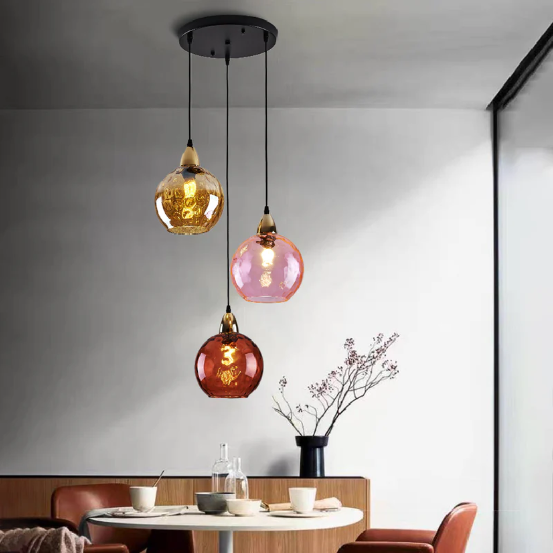 Moderne klyngehængelampe med 3 lamper - Cascade