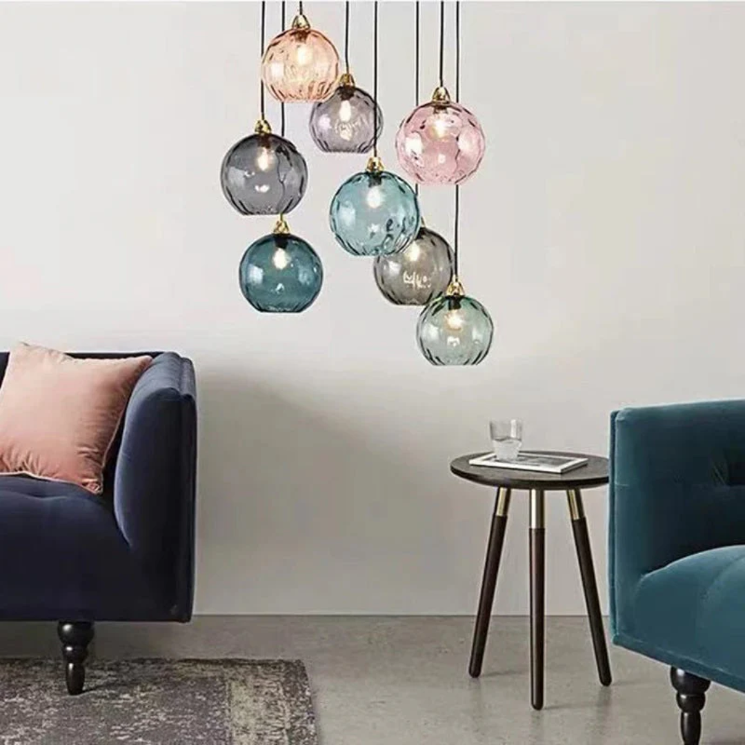 Moderne klyngehængelampe med 3 lamper - Cascade