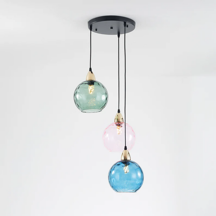 Moderne klyngehængelampe med 3 lamper - Cascade