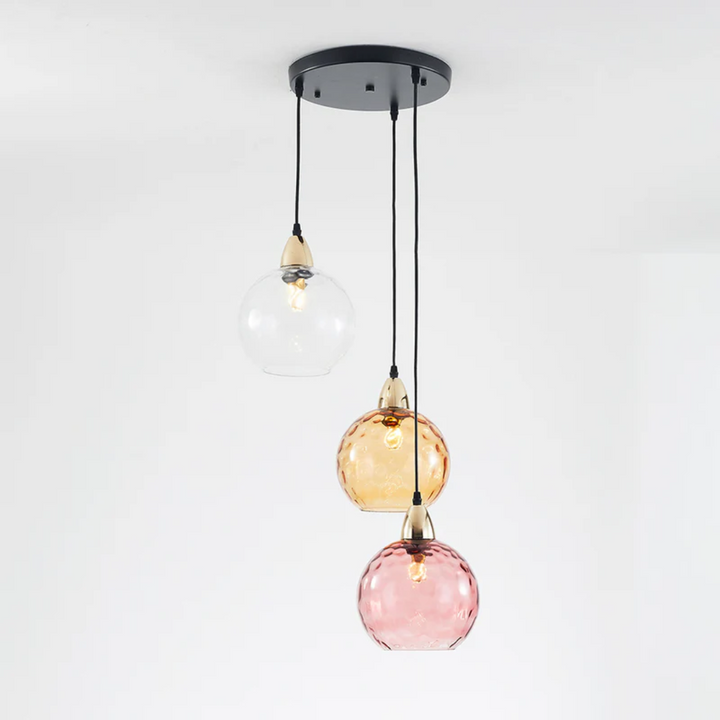 Moderne klyngehængelampe med 3 lamper - Cascade