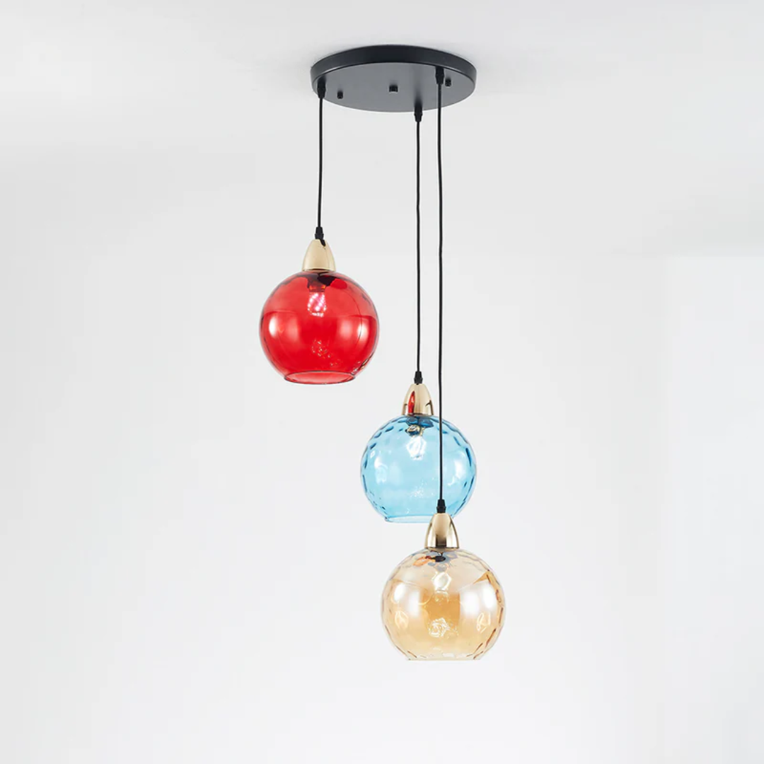 Moderne klyngehængelampe med 3 lamper - Cascade