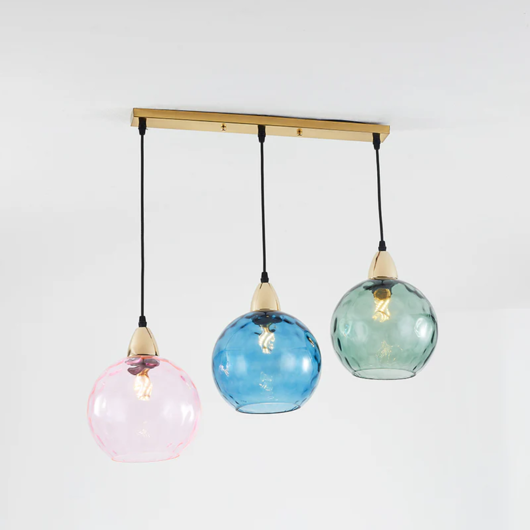 Moderne klyngehængelampe med 3 lamper - Cascade
