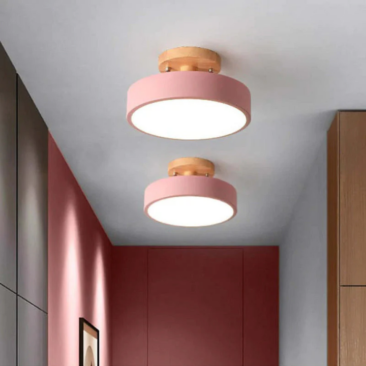 Moderne rund LED loftlampe - Nova