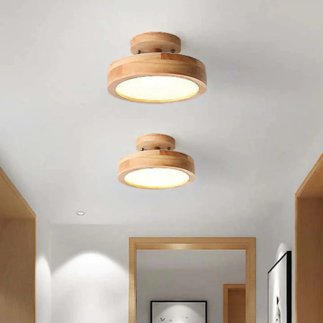 Moderne rund LED loftlampe - Nova