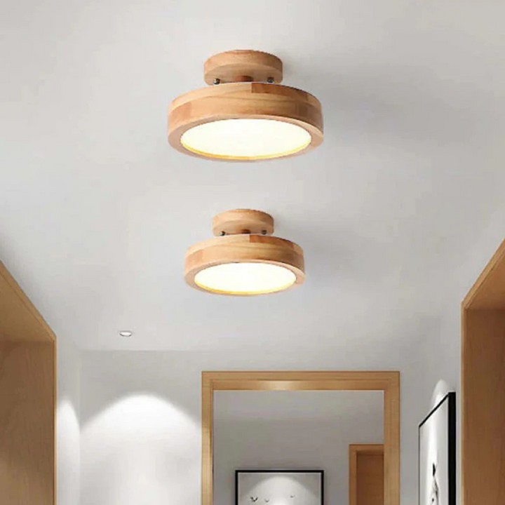 Moderne rund LED loftlampe - Nova