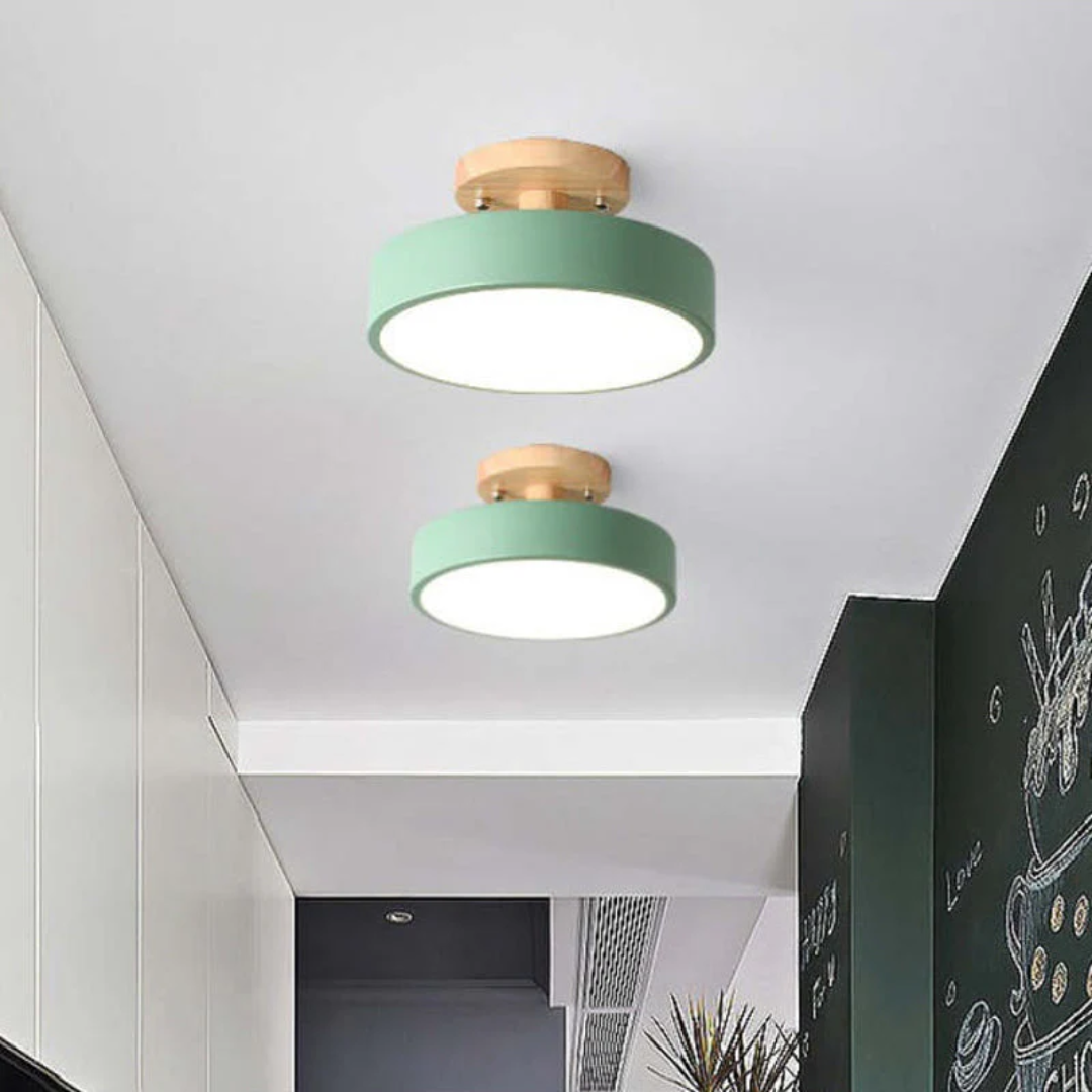 Moderne rund LED loftlampe - Nova