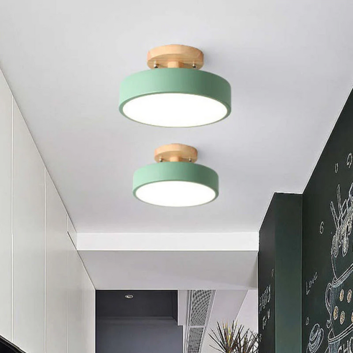 Moderne rund LED loftlampe - Nova