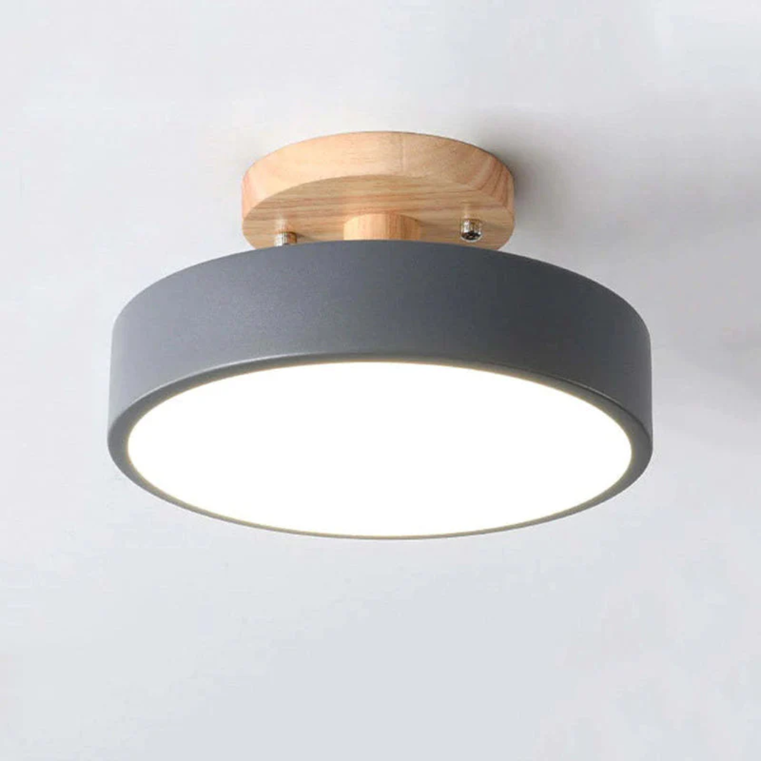 Moderne rund LED loftlampe - Nova
