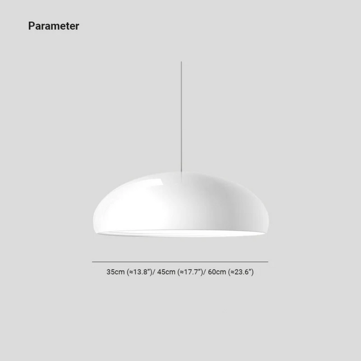 Moderne rund LED-pendel - Serena