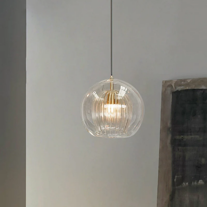 Moderne kugleformet LED-pendel - Aurora Sphere