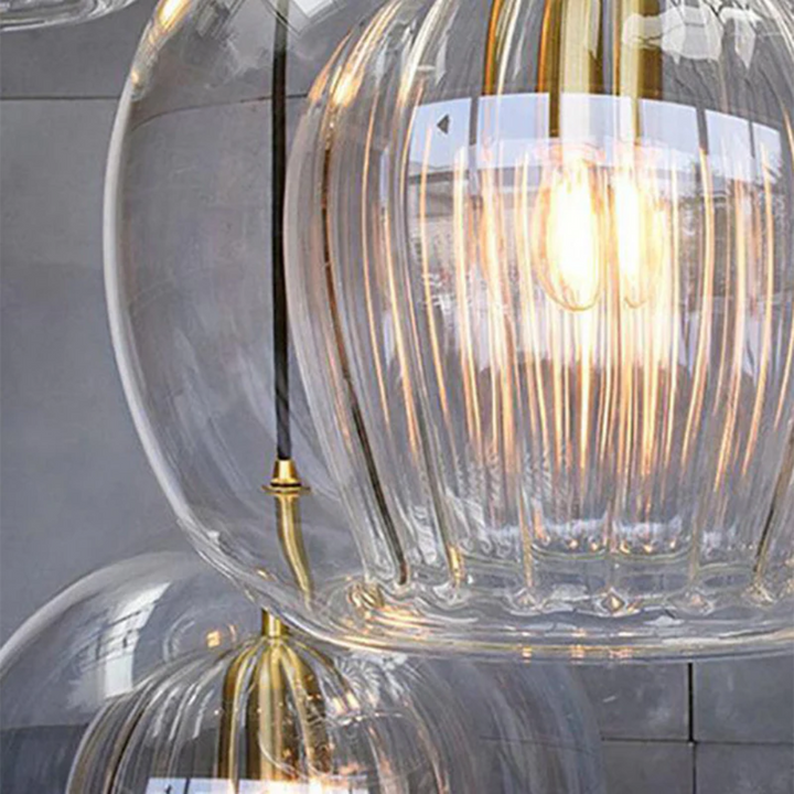 Moderne kugleformet LED-pendel - Aurora Sphere