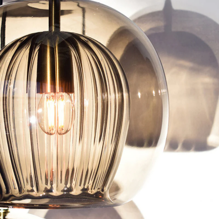 Moderne kugleformet LED-pendel - Aurora Sphere