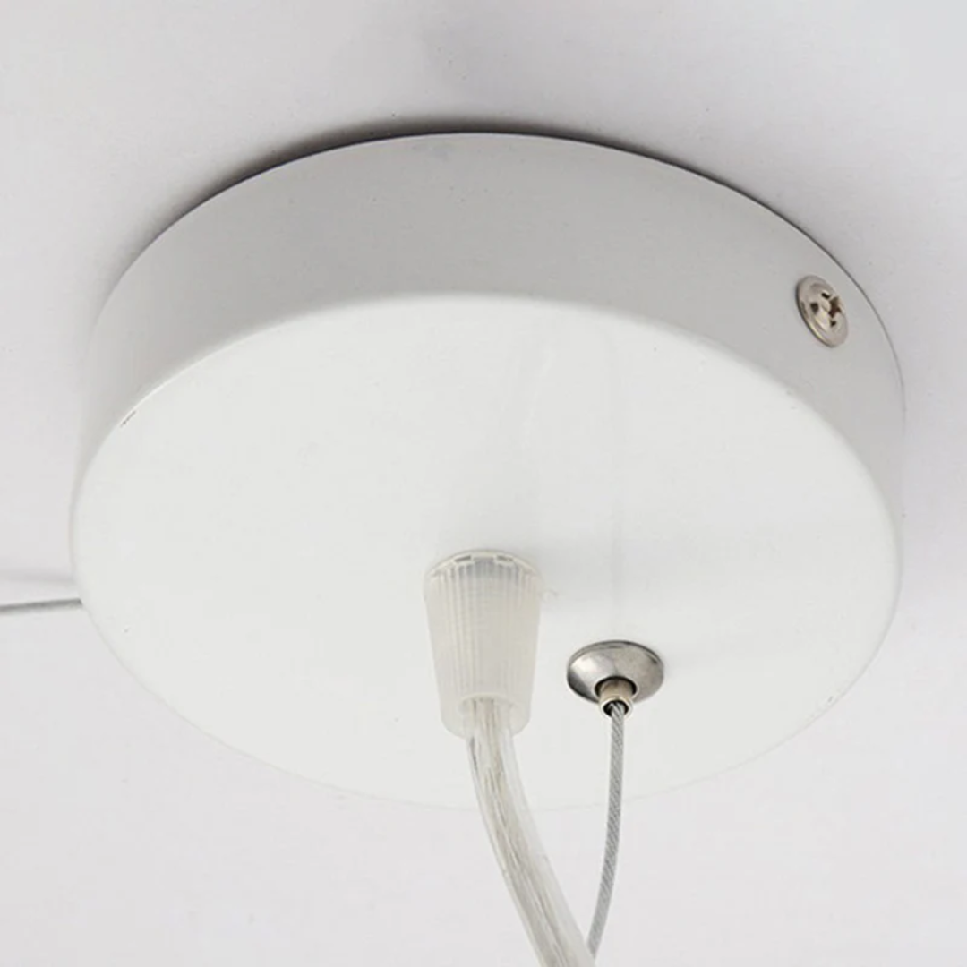 Design Cloud LED-hængelampe Hvid PVC/Bomuld - Nimbus
