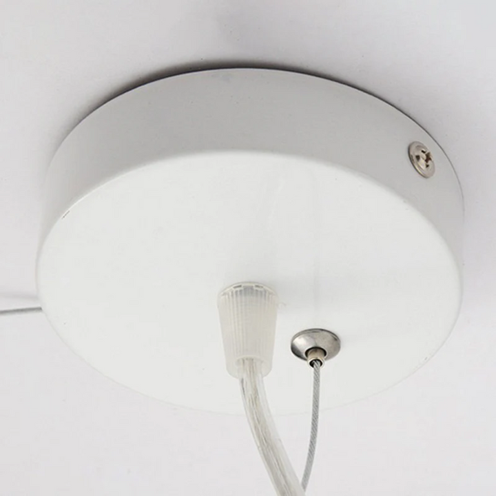 Design Cloud LED-hængelampe Hvid PVC/Bomuld - Nimbus
