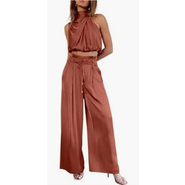 Sommer Dame Jumpsuit med Løs Pasform – Salena