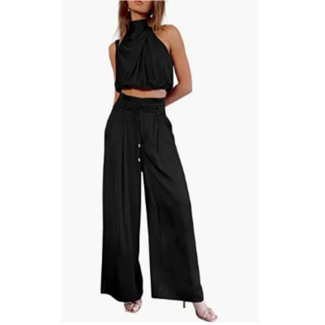 Sommer Dame Jumpsuit med Løs Pasform – Salena