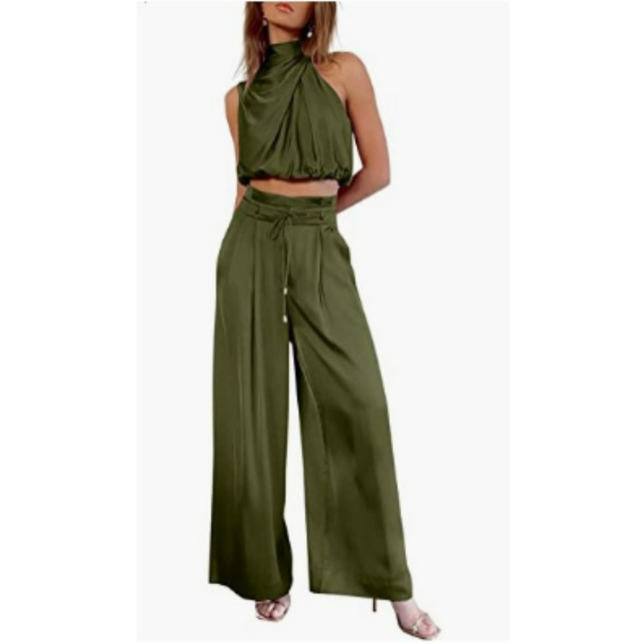 Sommer Dame Jumpsuit med Løs Pasform – Salena