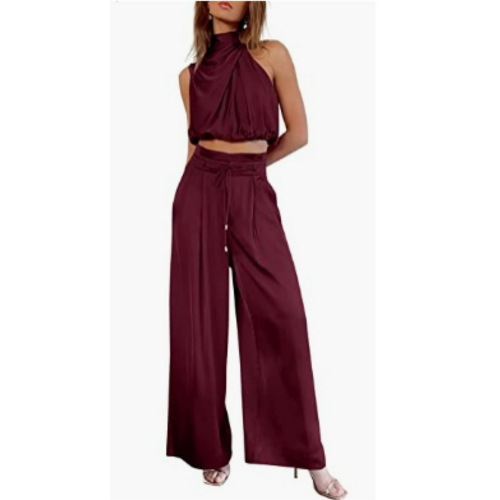 Sommer Dame Jumpsuit med Løs Pasform – Salena