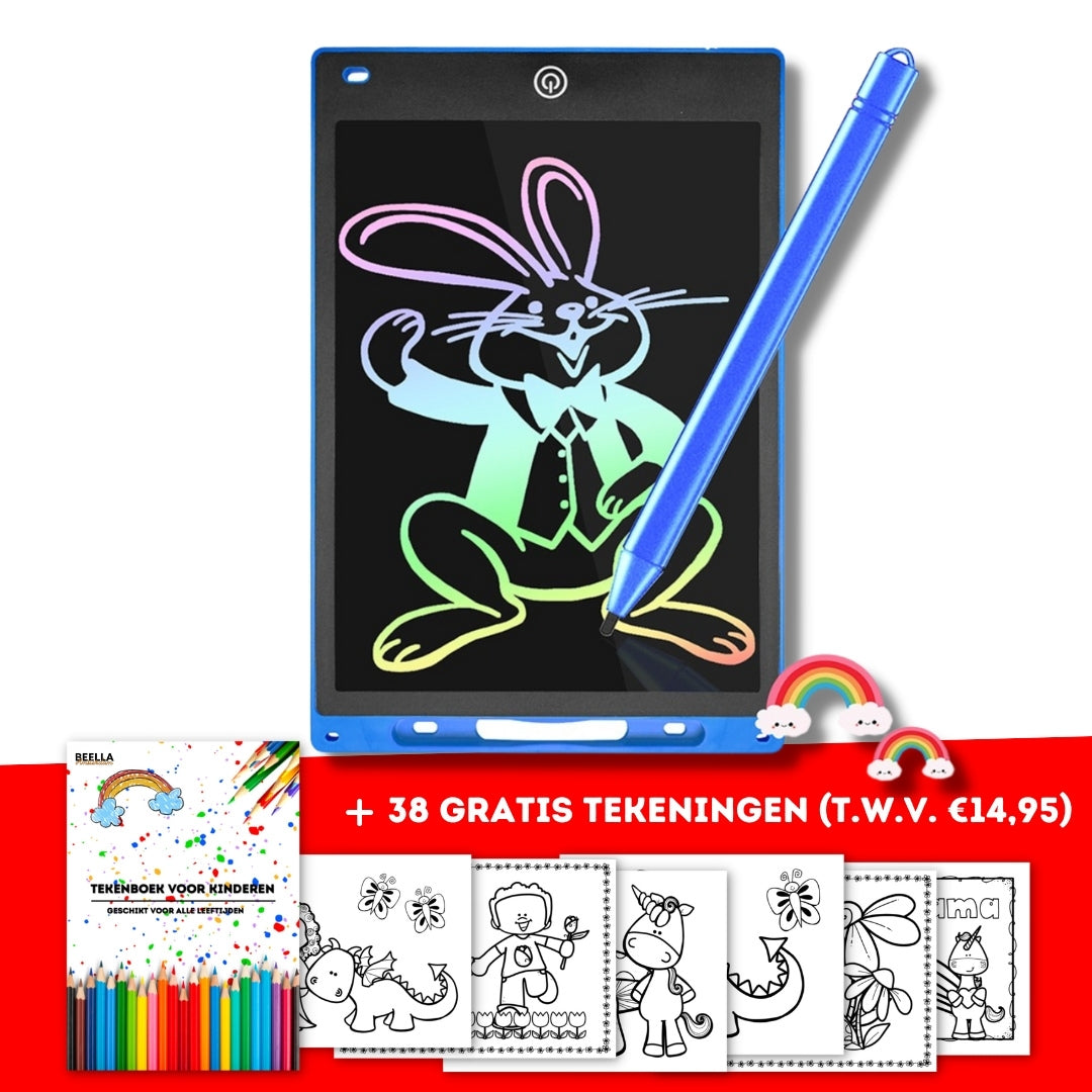 LCD tegnetablet til børn - CreativeScribble