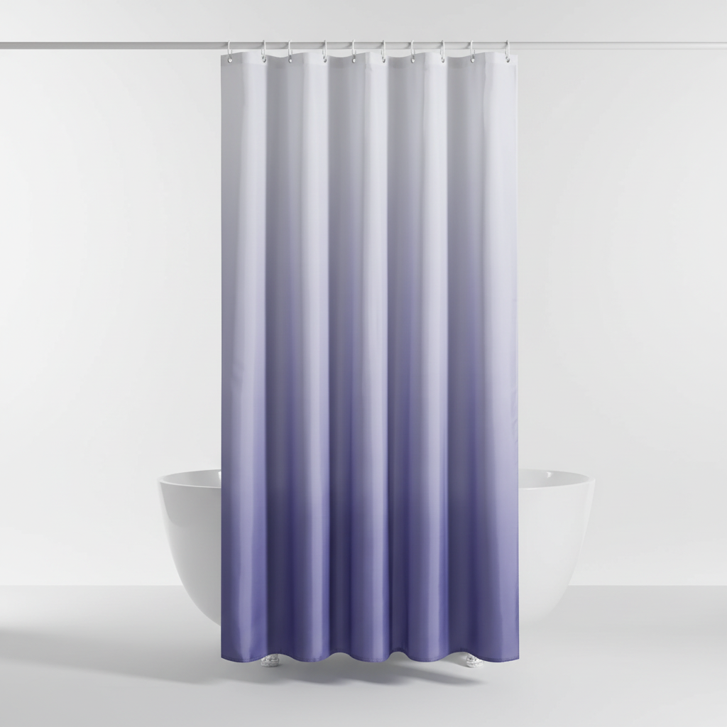 Verdickter Polyester Duschvorhang - AquaVeil