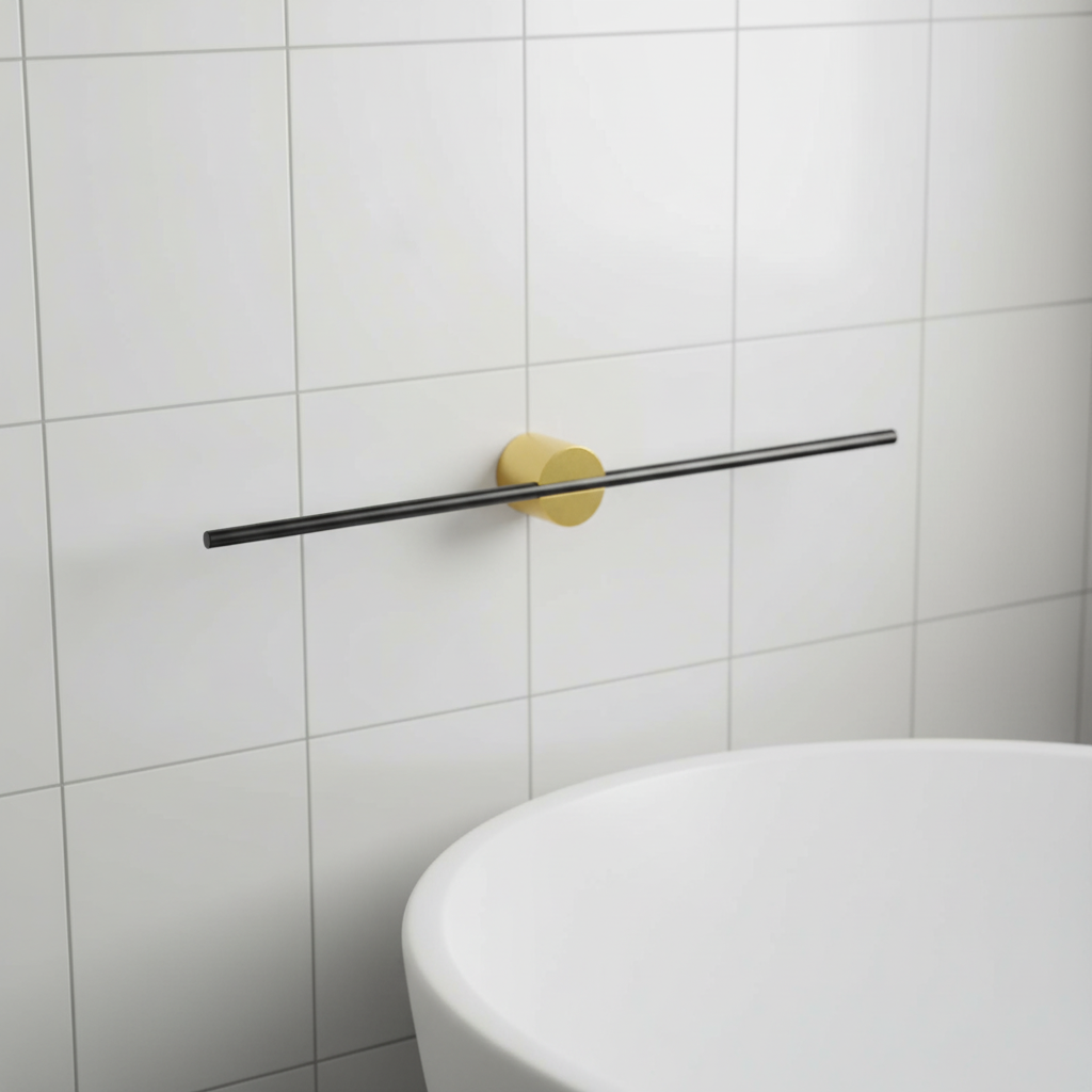 Verstellbares Badezimmerhandtuchgestell - LinoBar