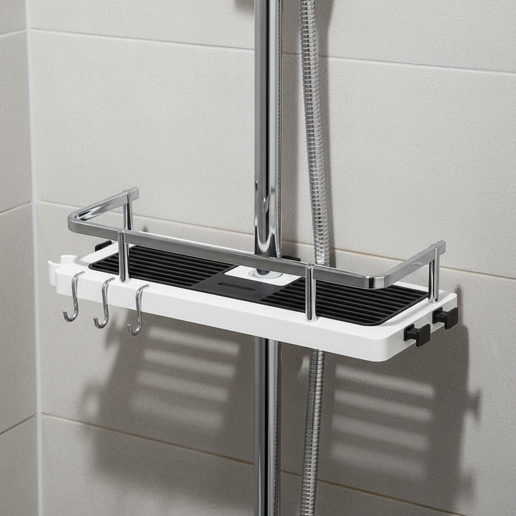 Verstellbares Duschablage Regal - BathShelfGo