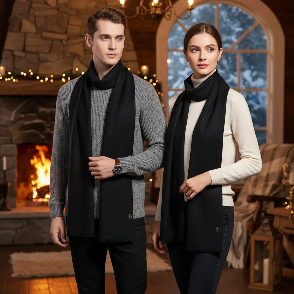 Alsidigt vinterhalstørklæde - Kashmira