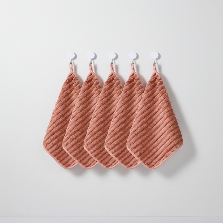 Vintage Gestreiftes Handtuch Set - VintageCloth