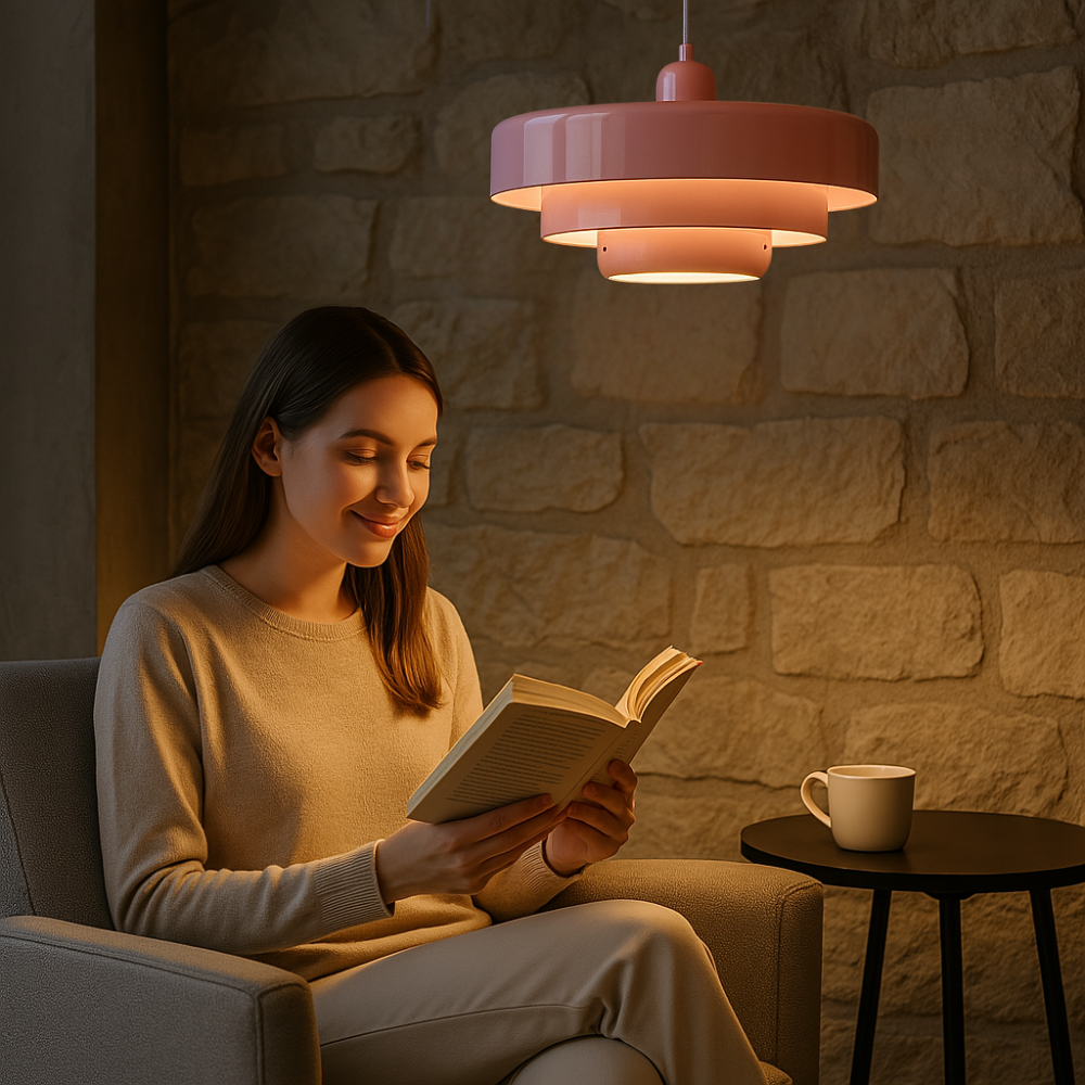 TimelessGlow™ Vintage Pendel – Varm LED-stemningsbelysning med industrielt præg