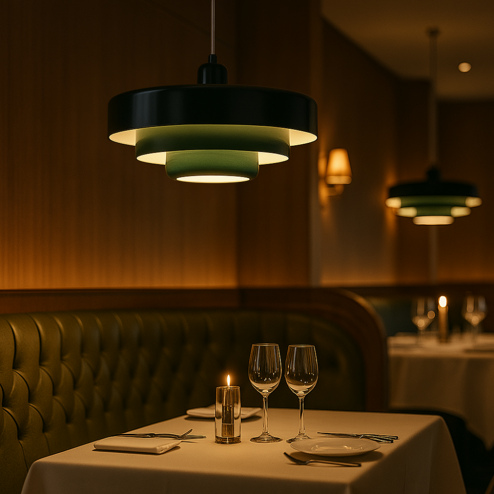 TimelessGlow™ Vintage Pendel – Varm LED-stemningsbelysning med industrielt præg