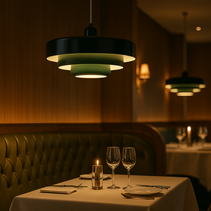 TimelessGlow™ Vintage Pendel – Varm LED-stemningsbelysning med industrielt præg