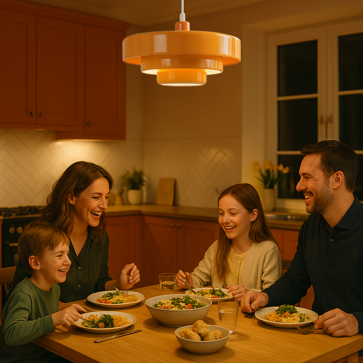 TimelessGlow™ Vintage Pendel – Varm LED-stemningsbelysning med industrielt præg