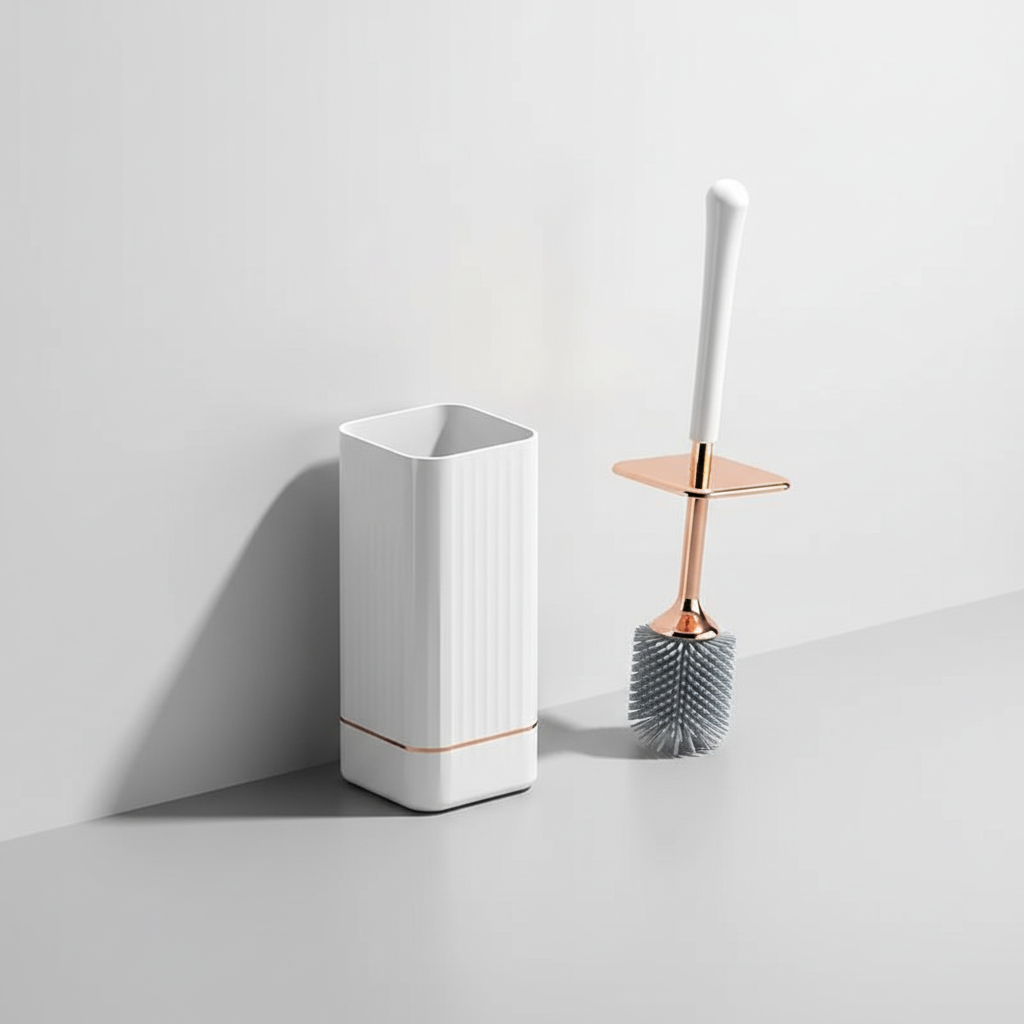 Wandmontierte Toilettenbürste Kunststoff - HygiaMount