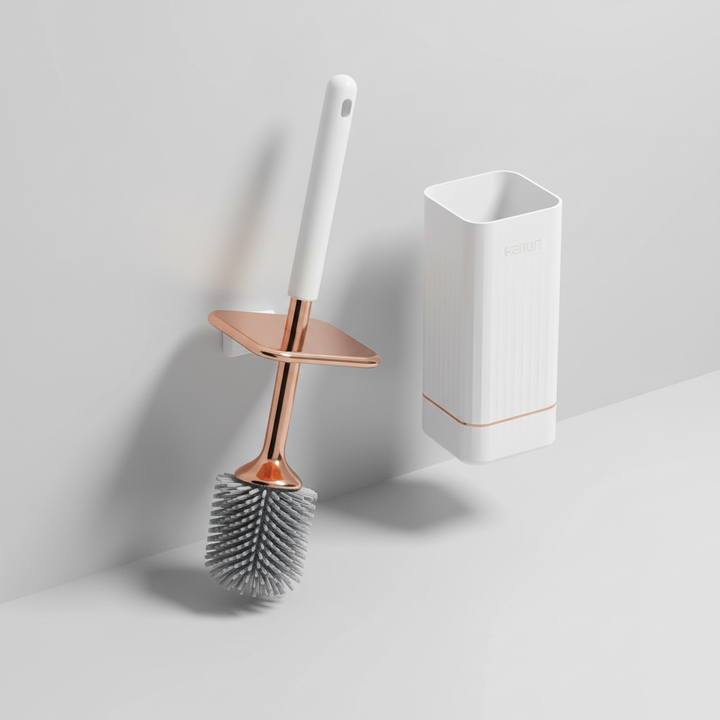 Wandmontierte Toilettenbürste Kunststoff - HygiaMount